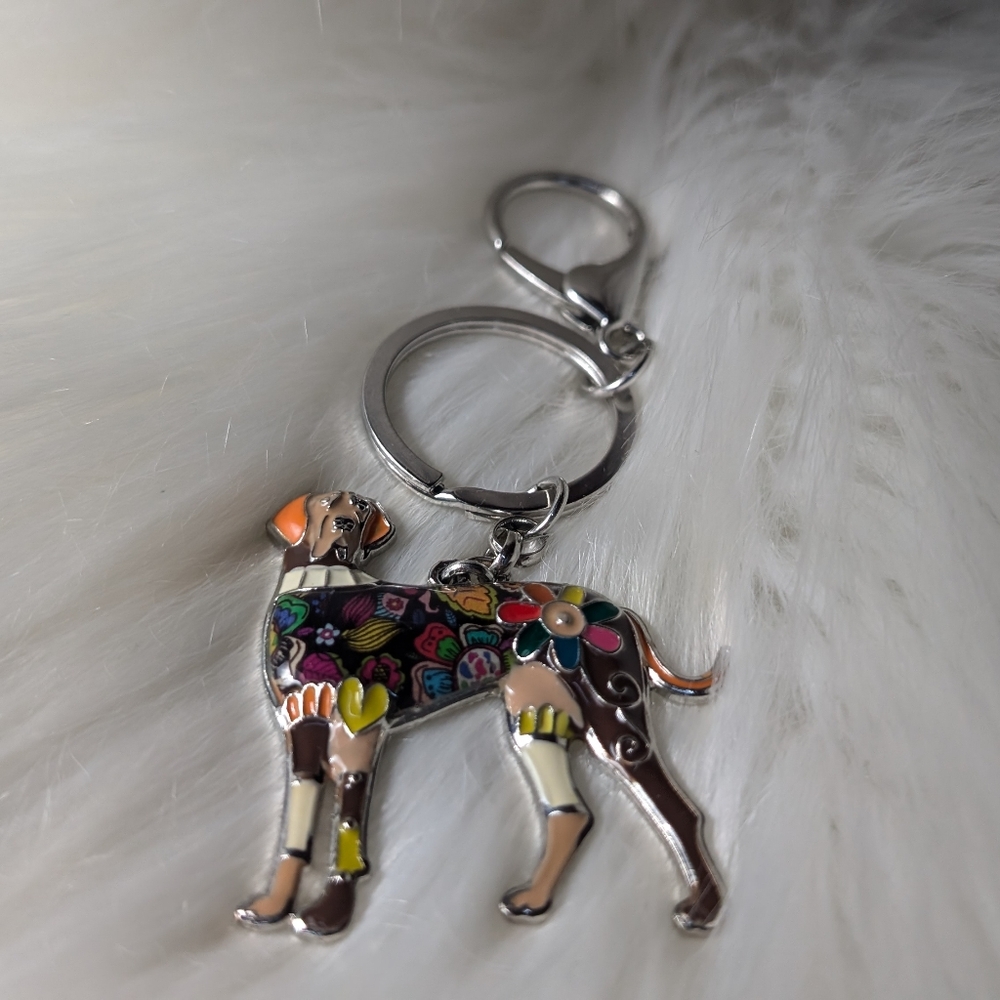🆕 Just In... Great Dane Keychains - Picture 3 of 4